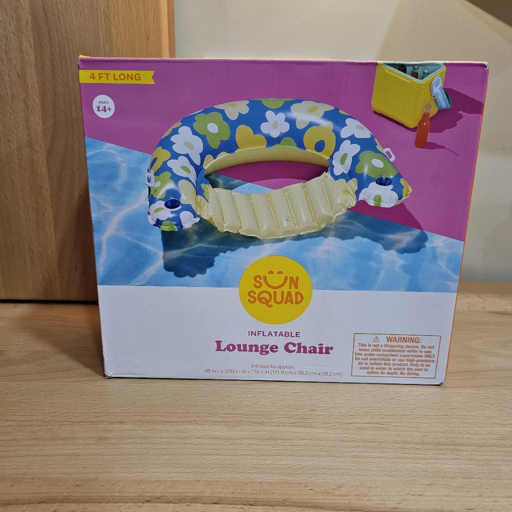 Sun Squad Inflatable Lounge Chair